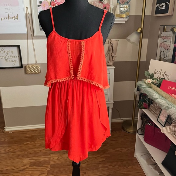 Cute summer romper dress size small - Picture 2 of 6